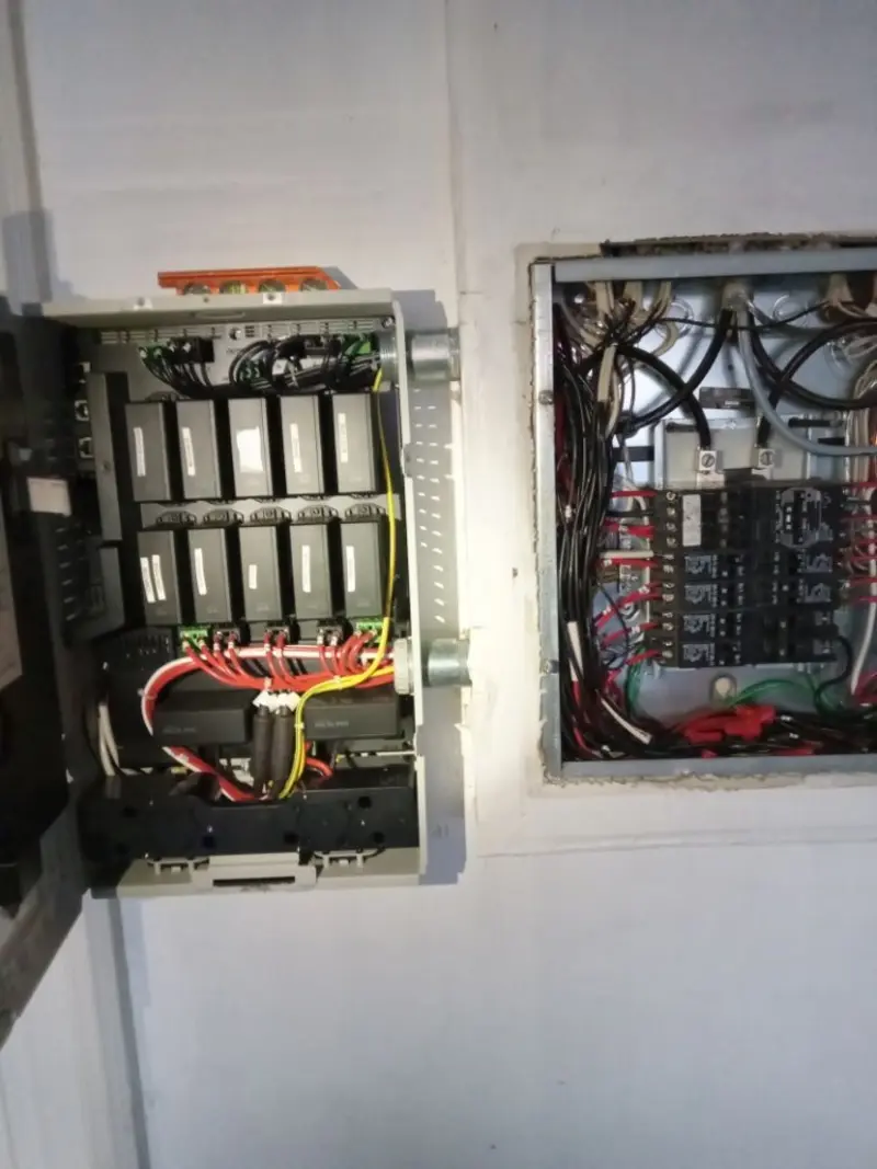 Electrical panel upgrade completed for Indoor Lighting Installation in Blackwell